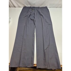 Mario Rossini Dress Pants Mens 48x36 Gray Wool Pleated Italy Unhemmed NWT